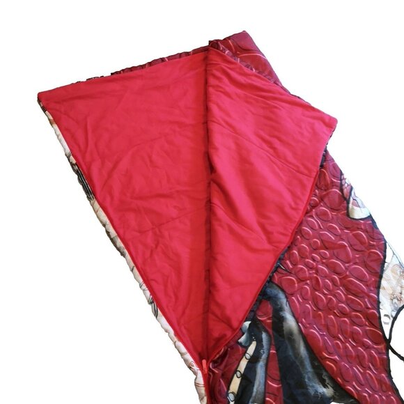 Vintage BRATZ Rock Angels Zip Up Sleeping Bag Comforter 65" X 29" MGA - Picture 4 of 12